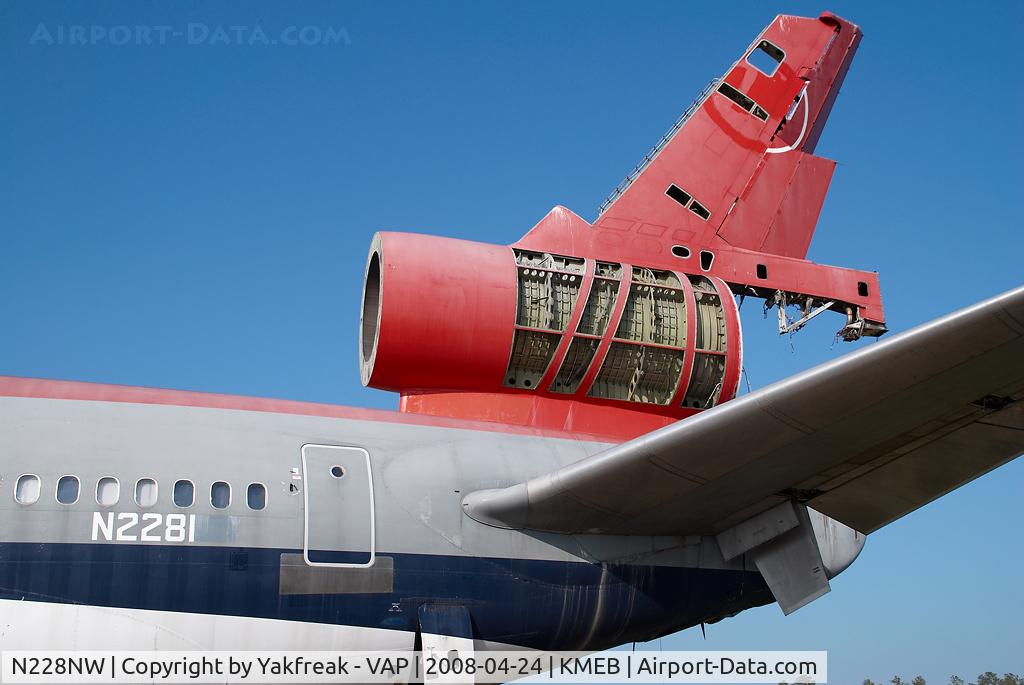 N228NW, 1973 Douglas DC-10-30 C/N 46578, ex Northwest DC10