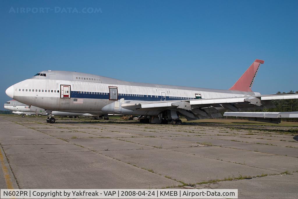 N602PR, 1970 Boeing 747-151 C/N 19779, ex Northwest Boeing 747