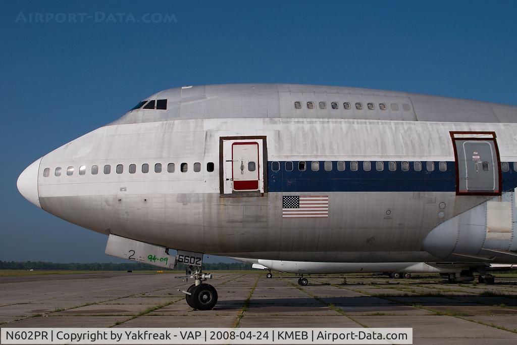 N602PR, 1970 Boeing 747-151 C/N 19779, ex Northwest Boeing 747
