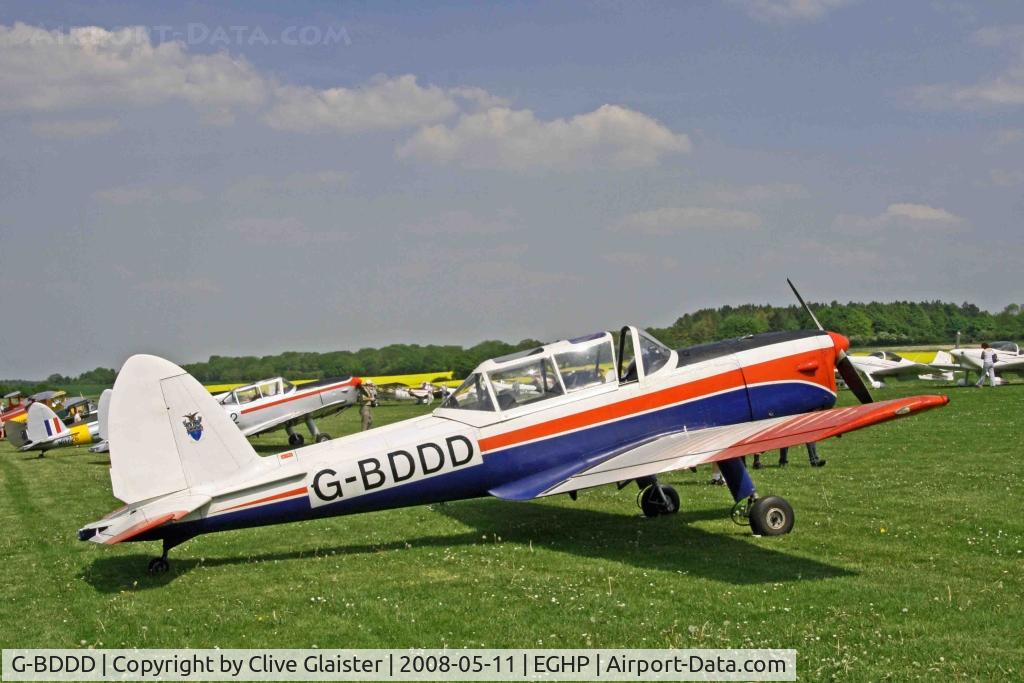 G-BDDD, 1951 De Havilland DHC-1 Chipmunk T.10 C/N C1/0326, Registered Owner: ROYAL AIRCRAFT ESTABLISHMENT AERO CLUB LTD