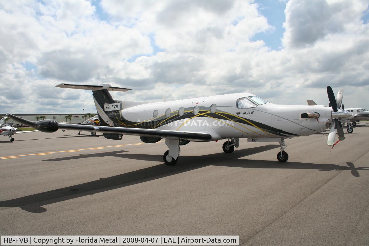 HB-FVB, 2007 Pilatus PC-12/47E C/N 1001, PC-12