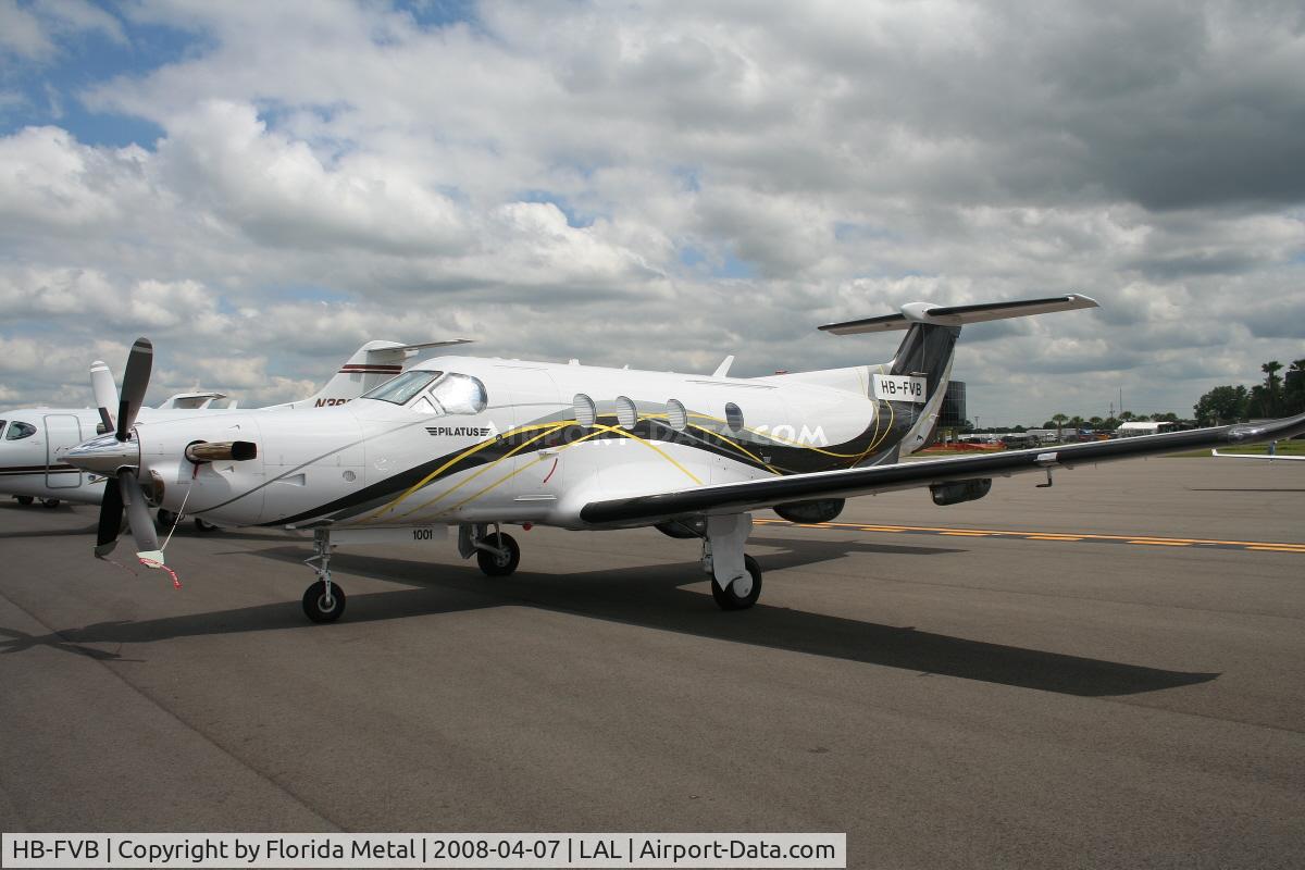 HB-FVB, 2007 Pilatus PC-12/47E C/N 1001, PC-12
