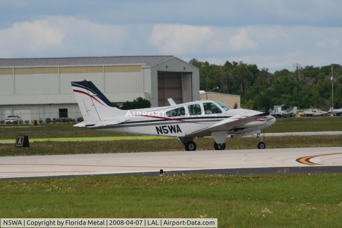 N5WA, 1973 Beech E-55 Baron C/N TE-903, Beech E55