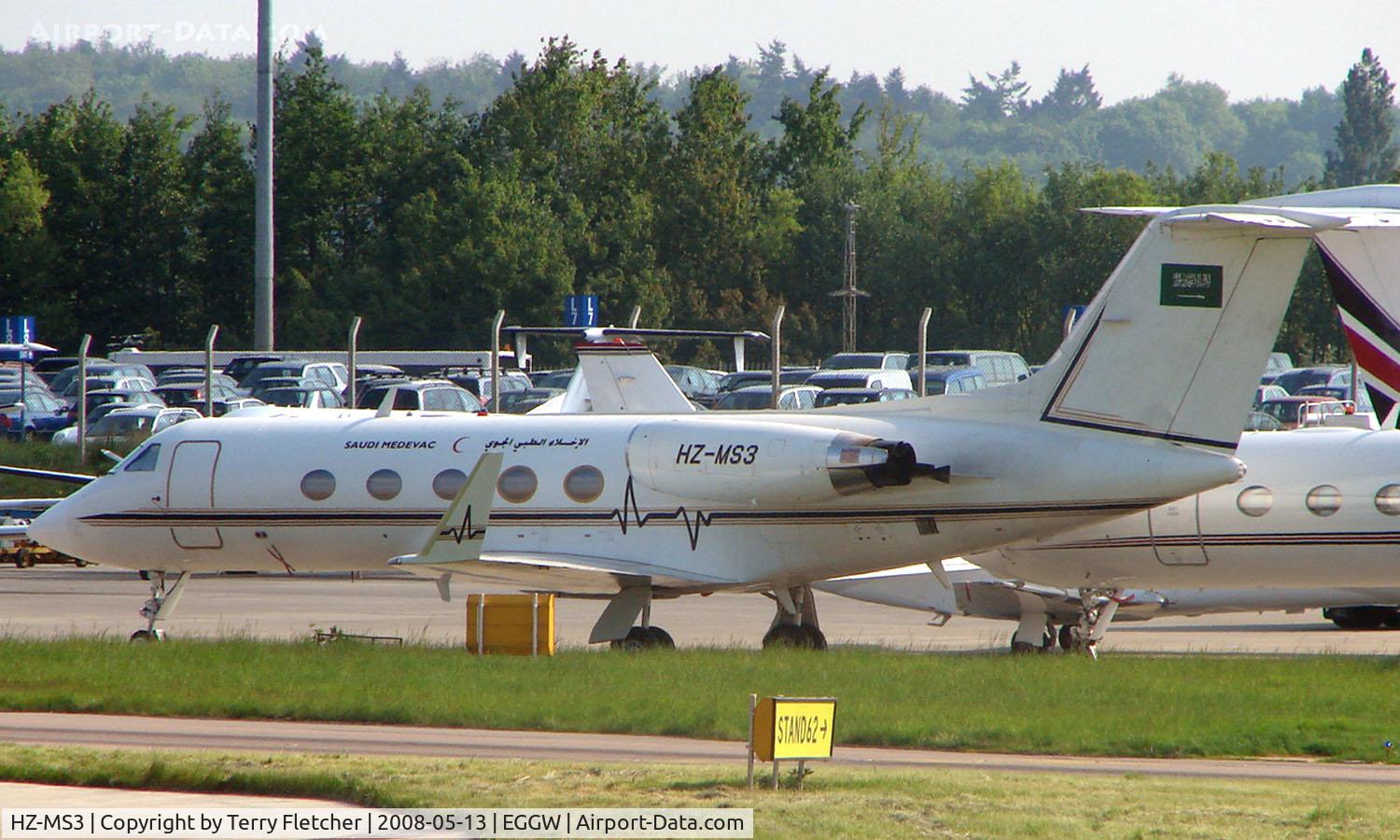 HZ-MS3, 1983 Grumman G-1159A Gulfstream III C/N 385, Saudi Medivac Gulf 3