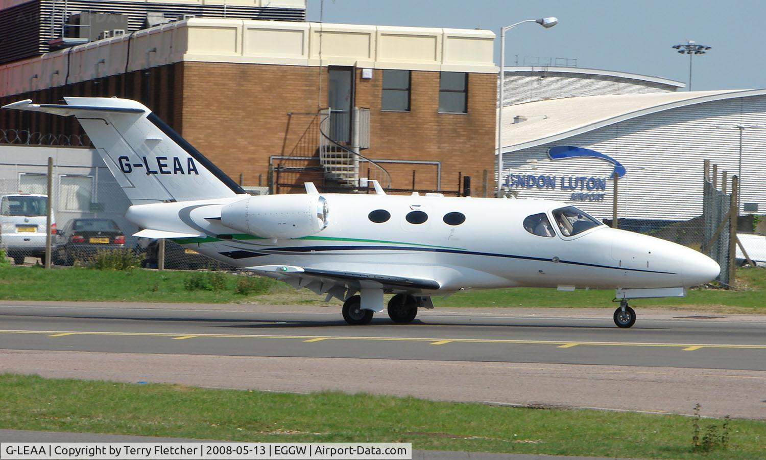 G-LEAA, 2007 Cessna 510 Citation Mustang Citation Mustang C/N 510-0072, London Executive Aviation Cessna Mustang at Luton
