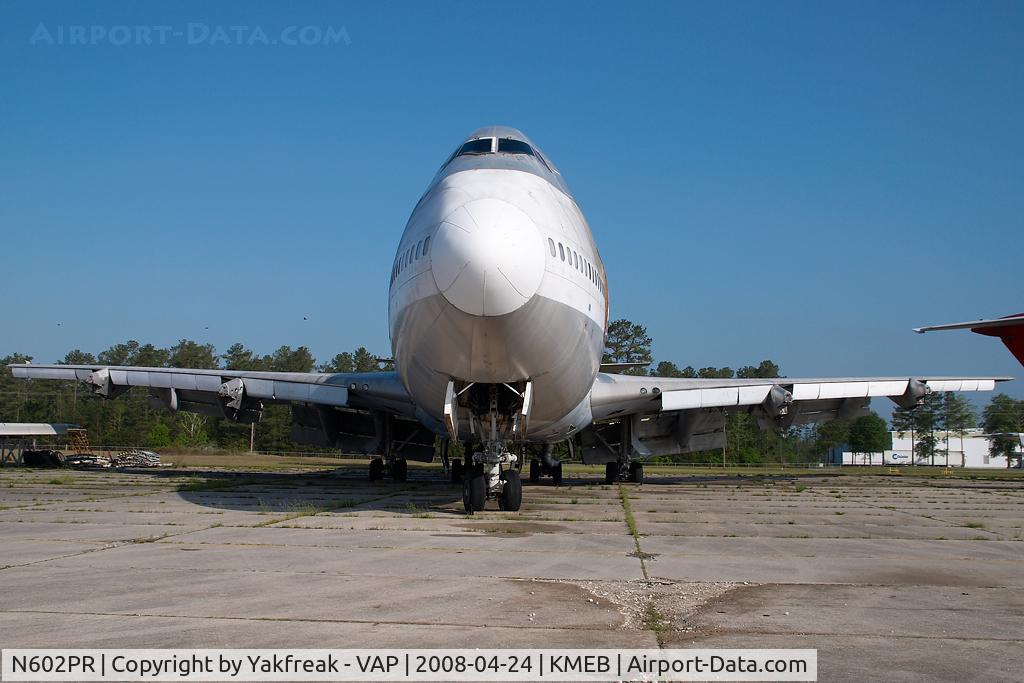N602PR, 1970 Boeing 747-151 C/N 19779, ex Northwest Boeing 747