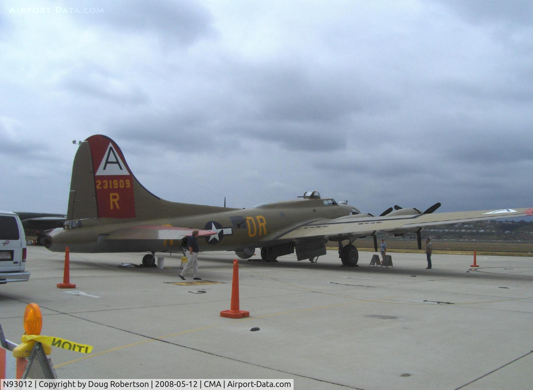 N93012, 1944 Boeing B-17G-30-BO Flying Fortress C/N 32264, 1944 Boeing B-17G FLYING FORTRESS 'NINE O NINE', four Turbocharged Wright Cyclone R-1820-97 1,200 Hp each, Limited/Experimental class