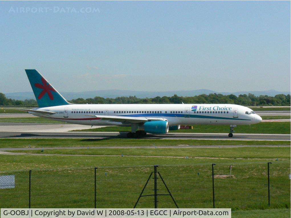 G-OOBJ, 1993 Boeing 757-2B7 C/N 27147, Taxing out