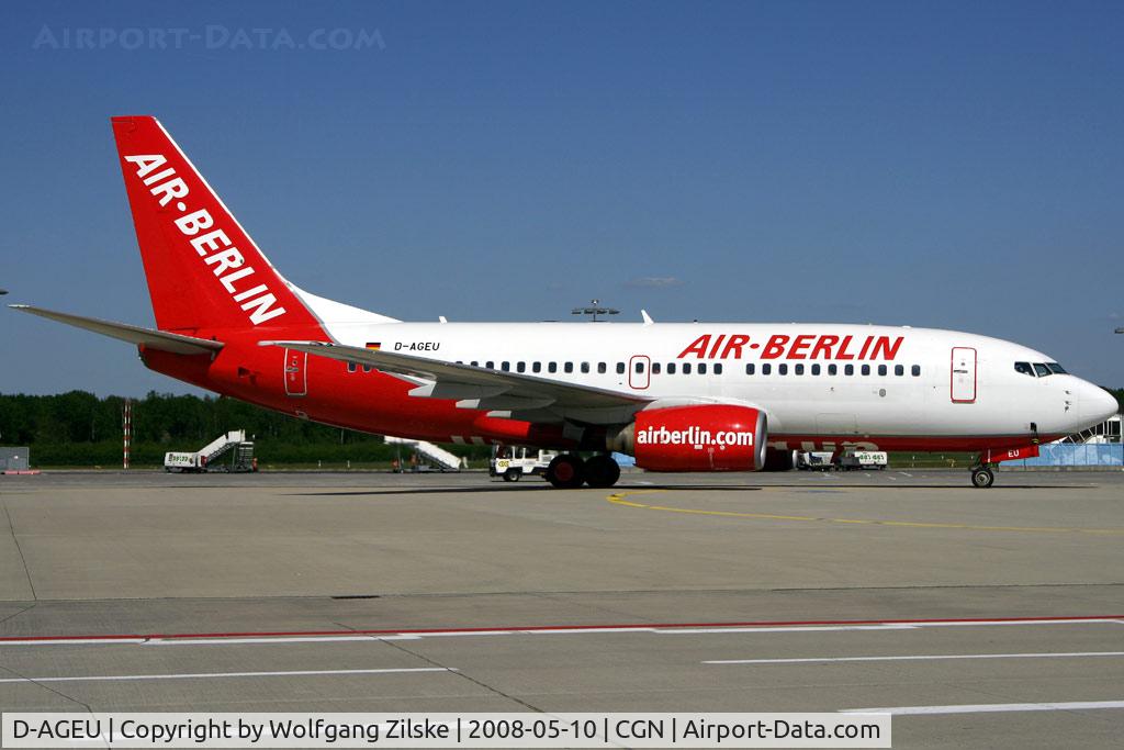 D-AGEU, 1998 Boeing 737-75B C/N 28104, visitor