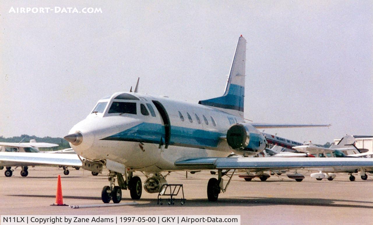 N11LX, 1974 North American NA-265-60 Sabreliner C/N 306-75, Lockheed PAC-3 missile test aircraft at Arlington Municipal