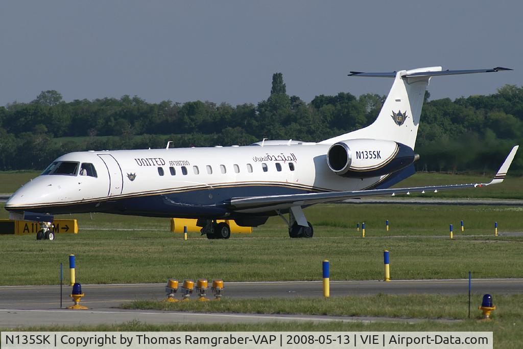 N135SK, 2007 Embraer EMB-135BJ Legacy C/N 14500989, United Aviation Embraer 135