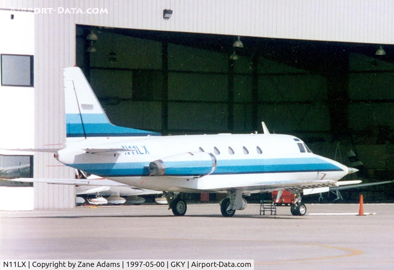 N11LX, 1974 North American NA-265-60 Sabreliner C/N 306-75, Lockheed PAC-3 missile test aircraft at Arlington Municipal