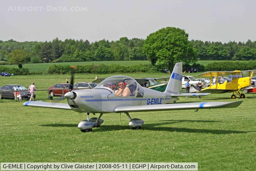G-EMLE, 2004 Aerotechnik EV-97 Eurostar C/N PFA 315-14251, HEX: 404BF0