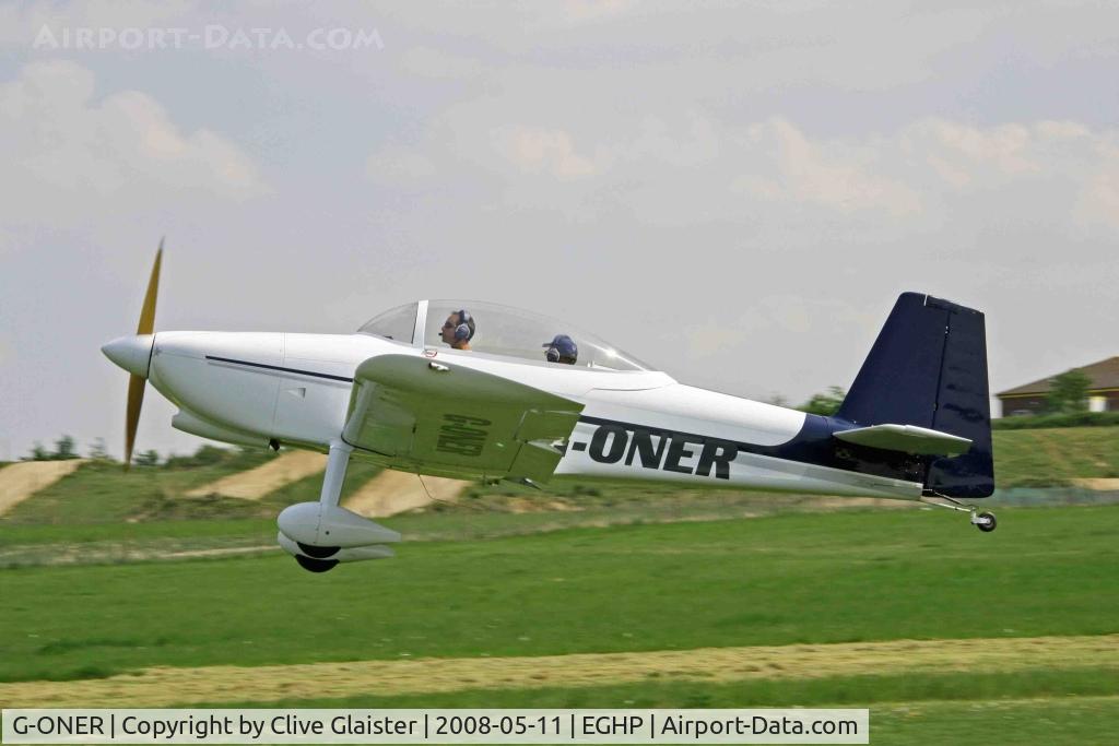 G-ONER, 2002 Vans RV-8 C/N 80563, Previous ID:  N563JH