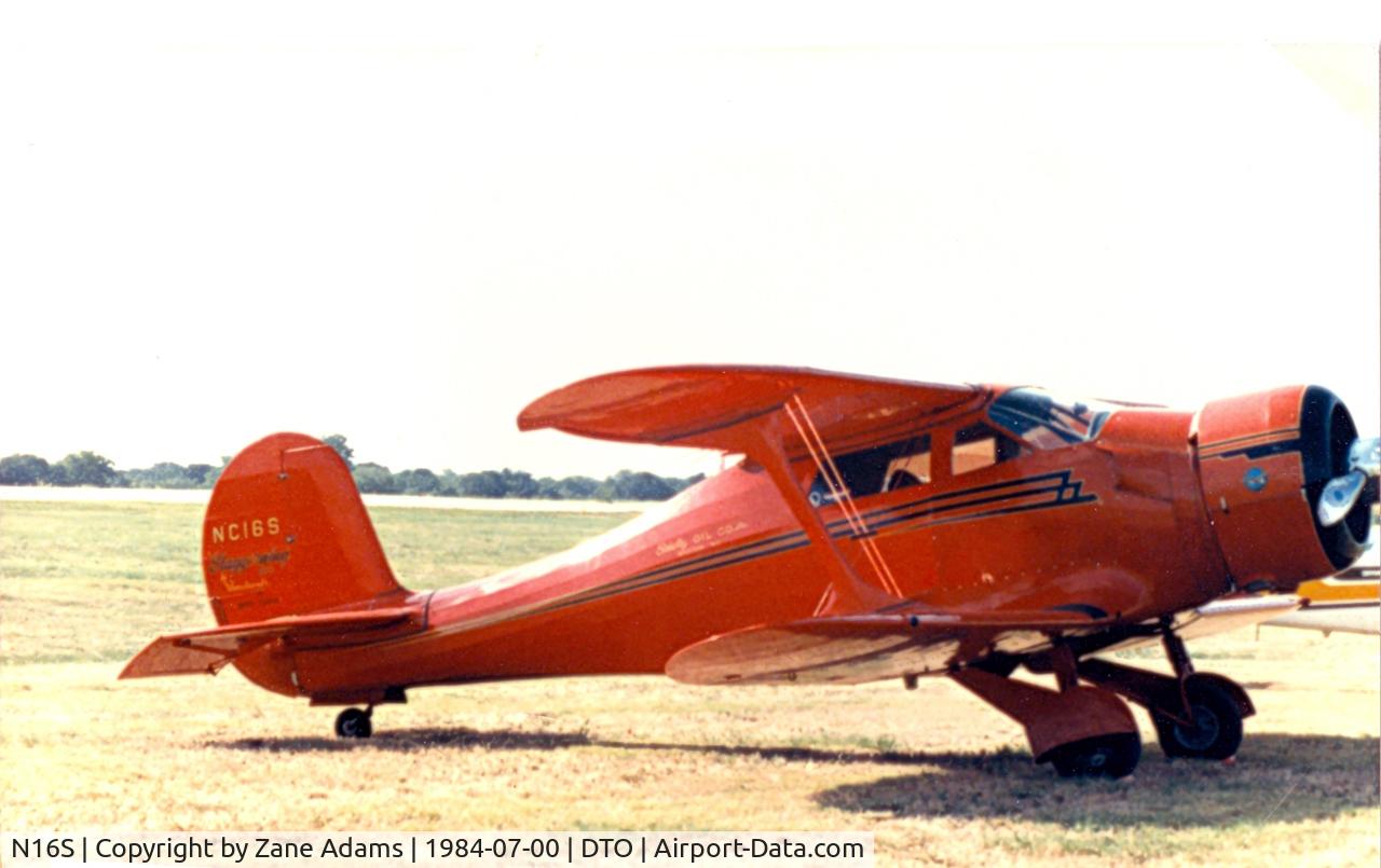 N16S, 1944 Beech D17S Staggerwing C/N 6687, Beech Staggerwing