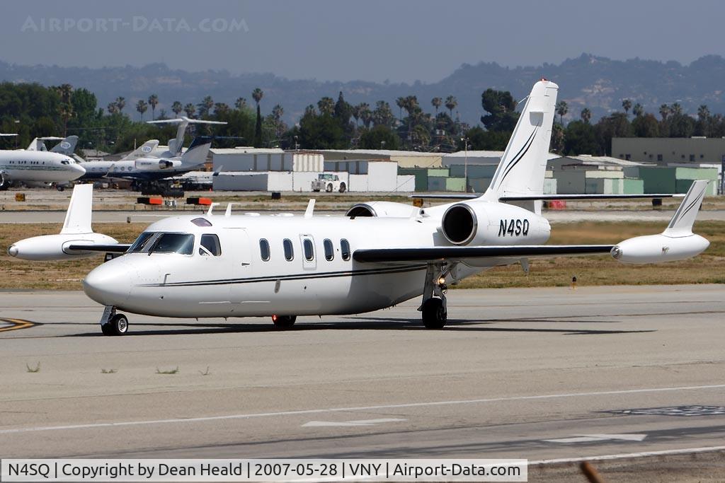 N4SQ, Israel Aircraft Industries 1124A C/N 307, Sunquest Executive Air Charter's IAI 1124A taxiing to parking after arrival on RWY 16R.