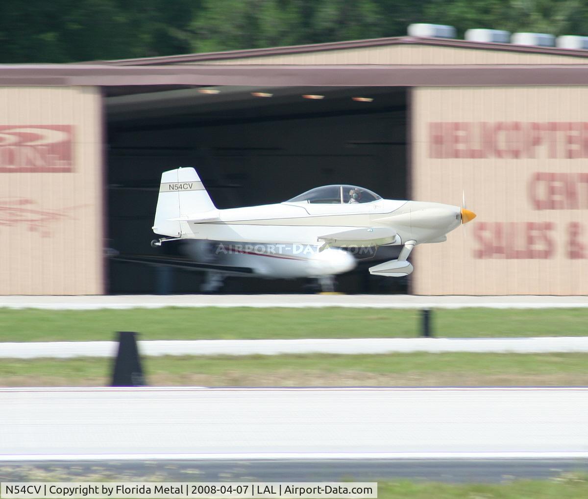 N54CV, Vans RV-4 C/N CV-001, RV-4
