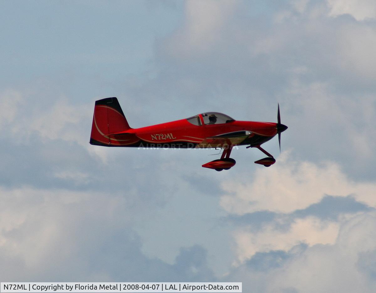 N72ML, 2007 Vans RV-7A C/N 70928, RV-7A