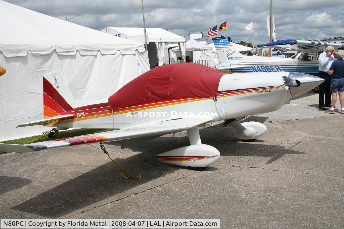 N80PC, 1986 Bushby Mustang II C/N PC-2, Bushby Mustang II