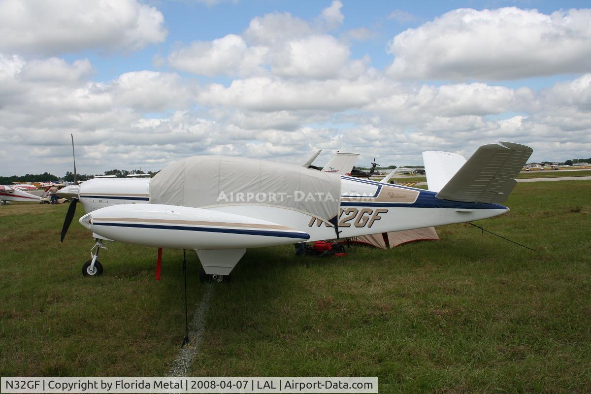N32GF, 1964 Beech S35 Bonanza C/N D-7650, Beech S35
