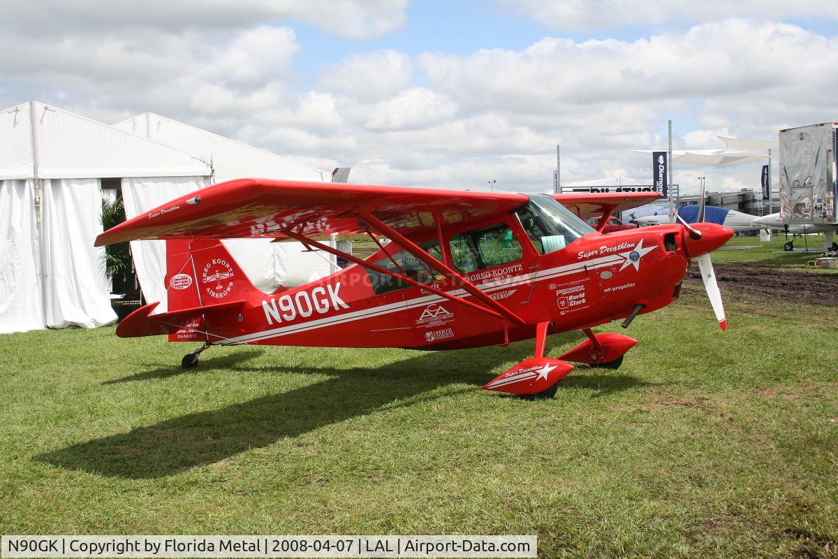 N90GK, American Champion 8KCAB Decathlon C/N 1092-2009, American Champion 8KCAB