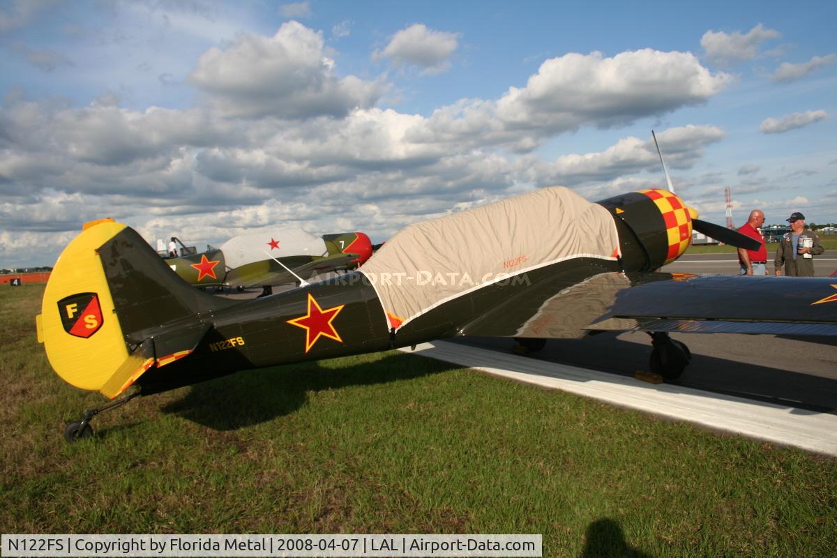 N122FS, 2003 Yakovlev (Aerostar) Yak-52TW C/N 0312408, Yak 52TW