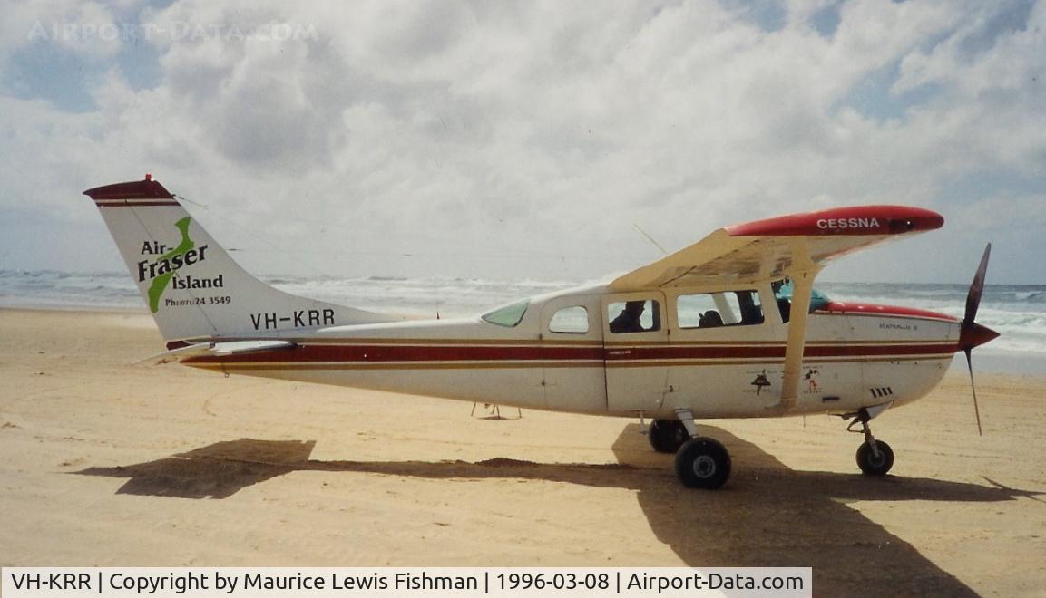 VH-KRR, 1976 Cessna U206F Stationair C/N U20603210, Fraser Island