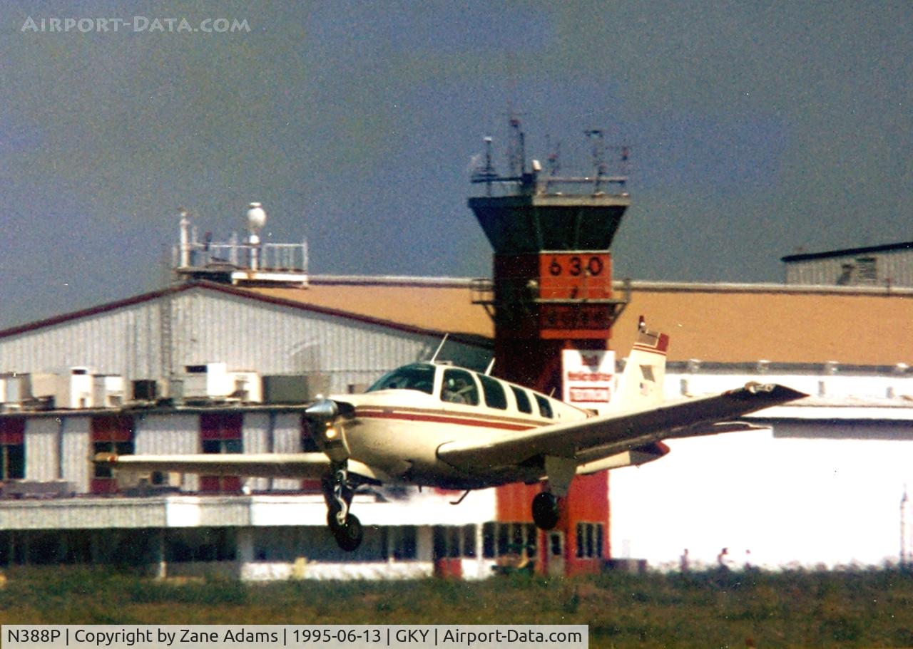 N388P, 1980 Beech A36 Bonanza 36 C/N E-1778, At Arlington Municipal