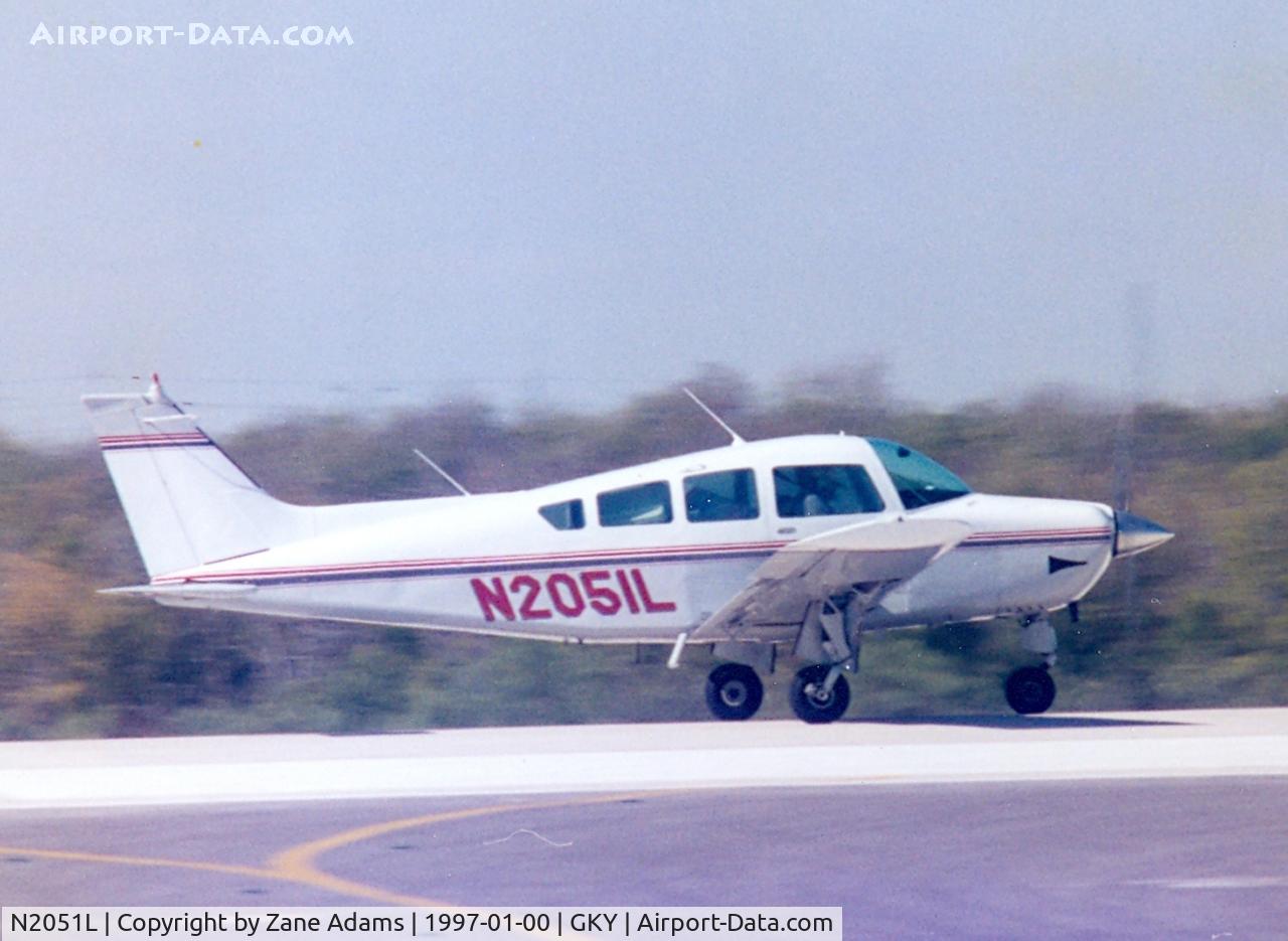 N2051L, 1976 Beech B24R Sierra C/N MC-436, At Arlington Municipal