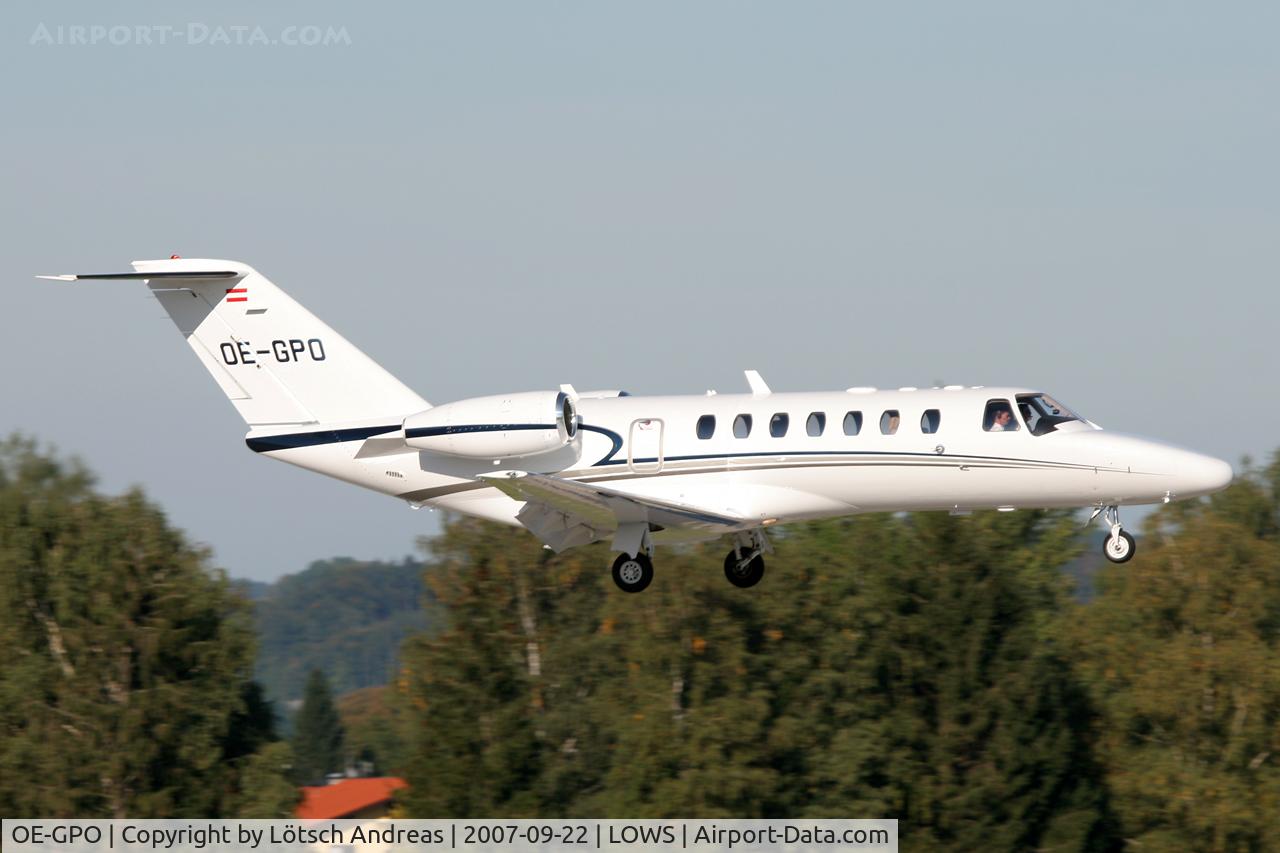 OE-GPO, 2006 Cessna 525B CitationJet CJ3 C/N 525B-0125, used by Porsche / Konstruktionen