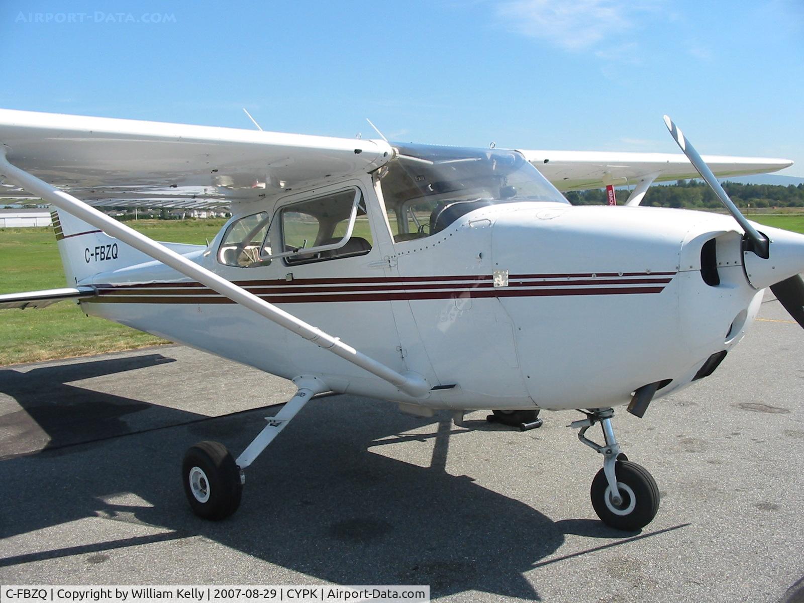 C-FBZQ, 1972 Cessna 172L C/N 17260571, On the ramp at Pitt Meadows