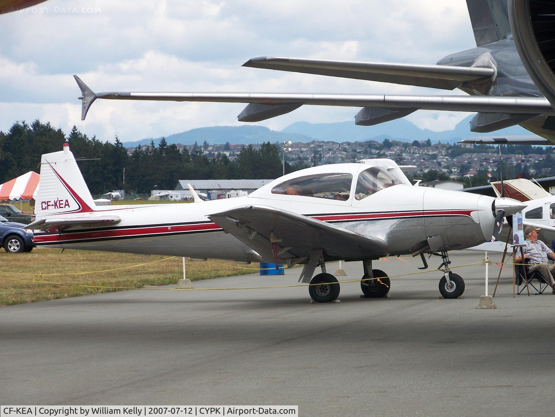 CF-KEA, 1947 North American Navion (NA-145) C/N NAV-4-603, Canadian registered Navion at Abbotsford air show