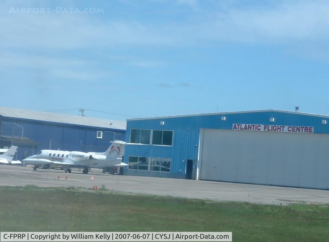 C-FPRP, 1981 Learjet 35A C/N 390, Parked in general aviation section St. John  NB
