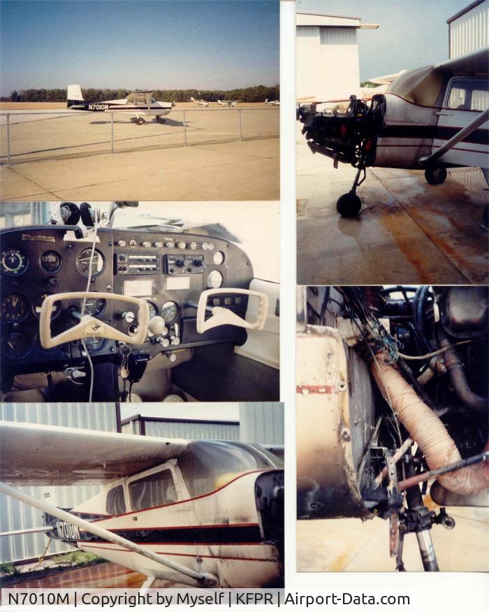 N7010M, Cessna 175 Skylark C/N 55310, After the fire