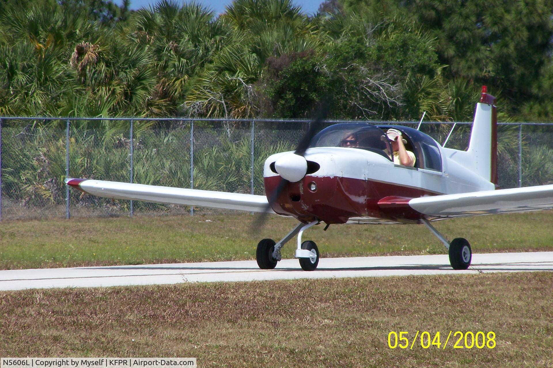 N5606L, 1968 American AA-1 Yankee C/N AA1-0008, Has been rebuilt with O-320 STC
