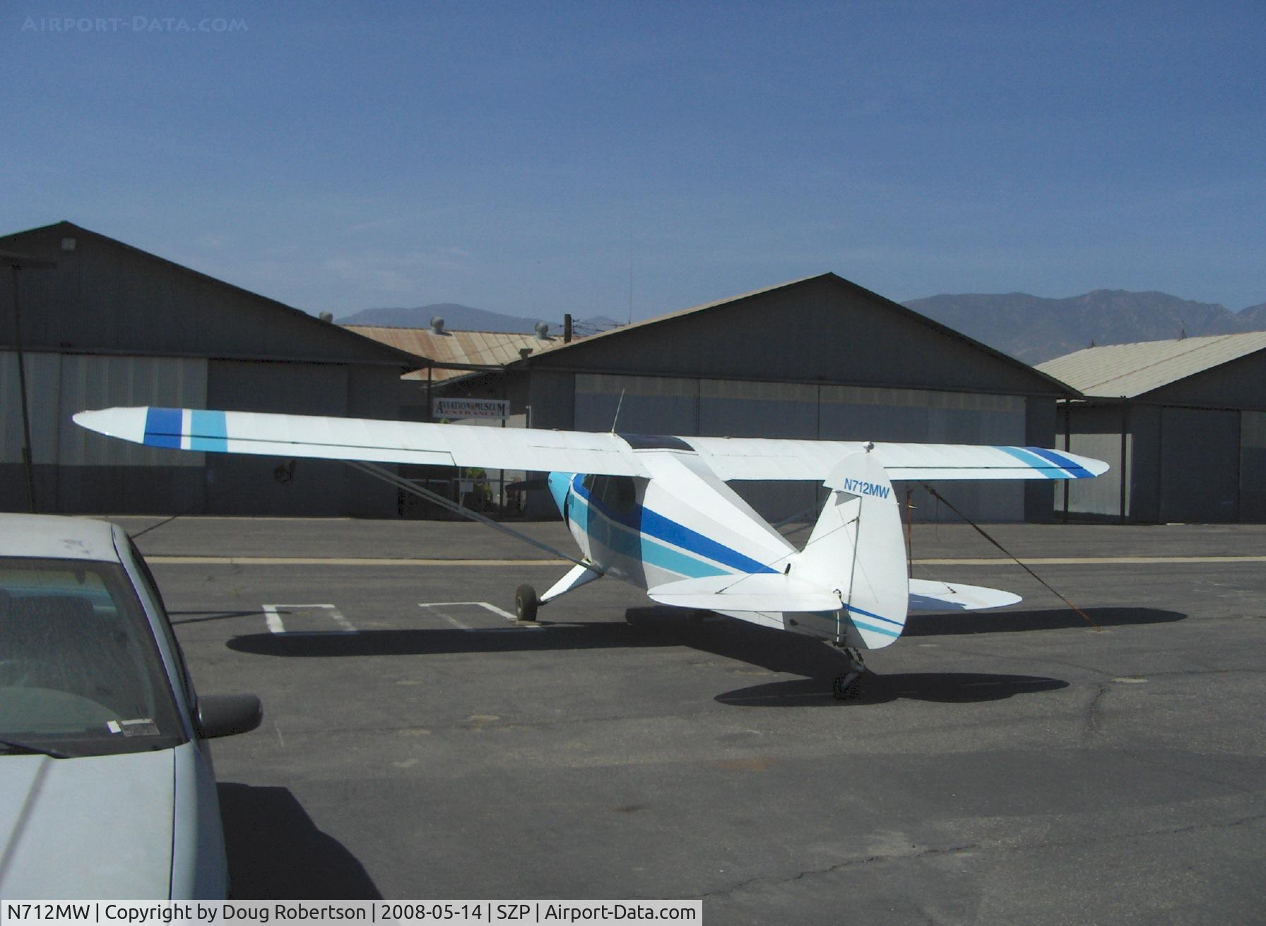 N712MW, 1947 Piper PA-12 Super Cruiser C/N 12-3956, 1947 Piper PA-12 SUPER CRUISER, Lycoming O-235 108 Hp
