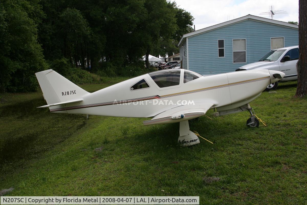 N207SC, 1985 Stoddard-Hamilton Glasair SH-2 C/N 207, Glasair SH-2