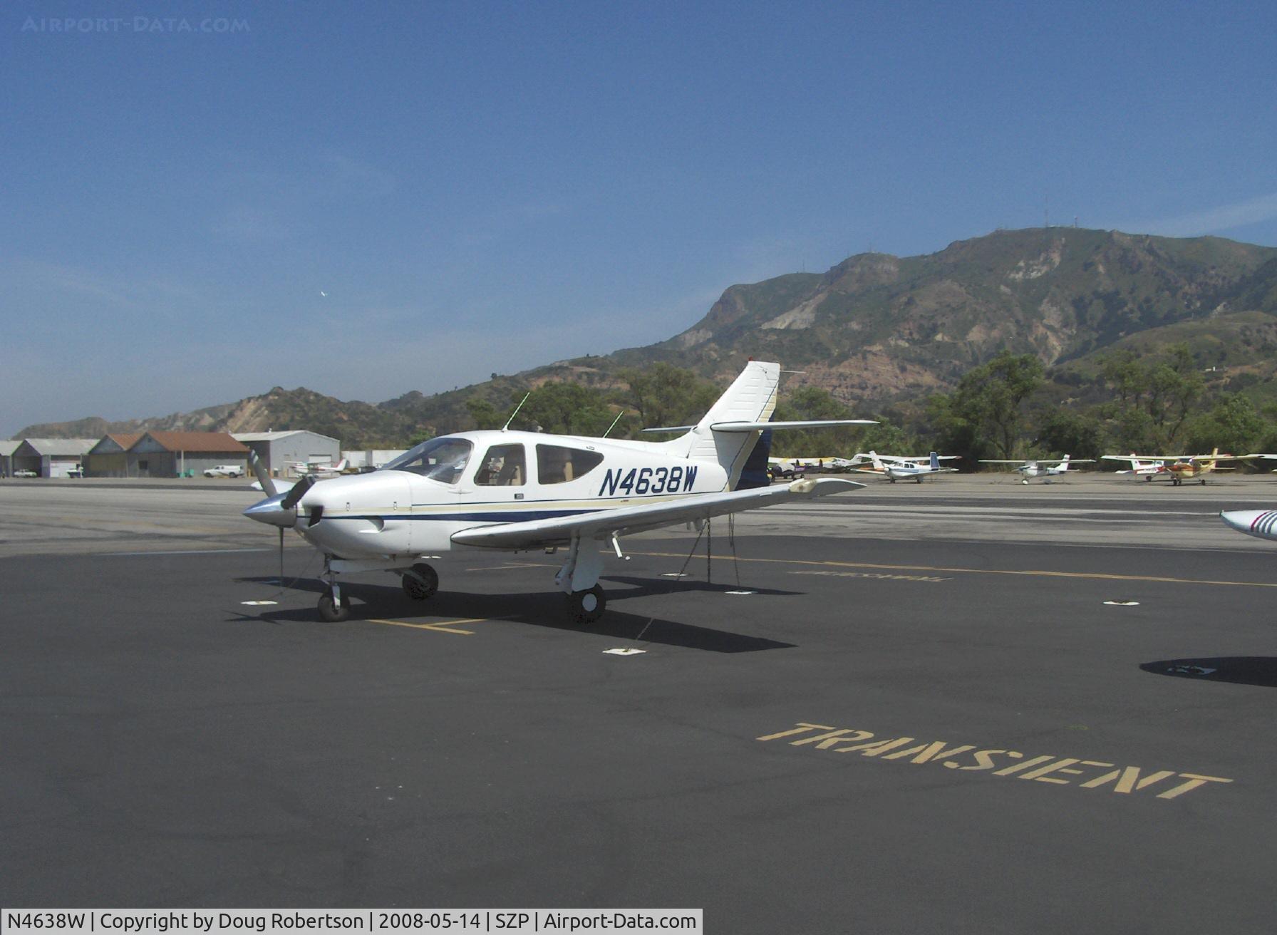 N4638W, 1977 Rockwell International 112TCA Commander C/N 13168, 1977 Rockwell 112TC-A TURBO ALPINE COMMANDER, Lycoming TIO-360-C1A6D 210 Hp