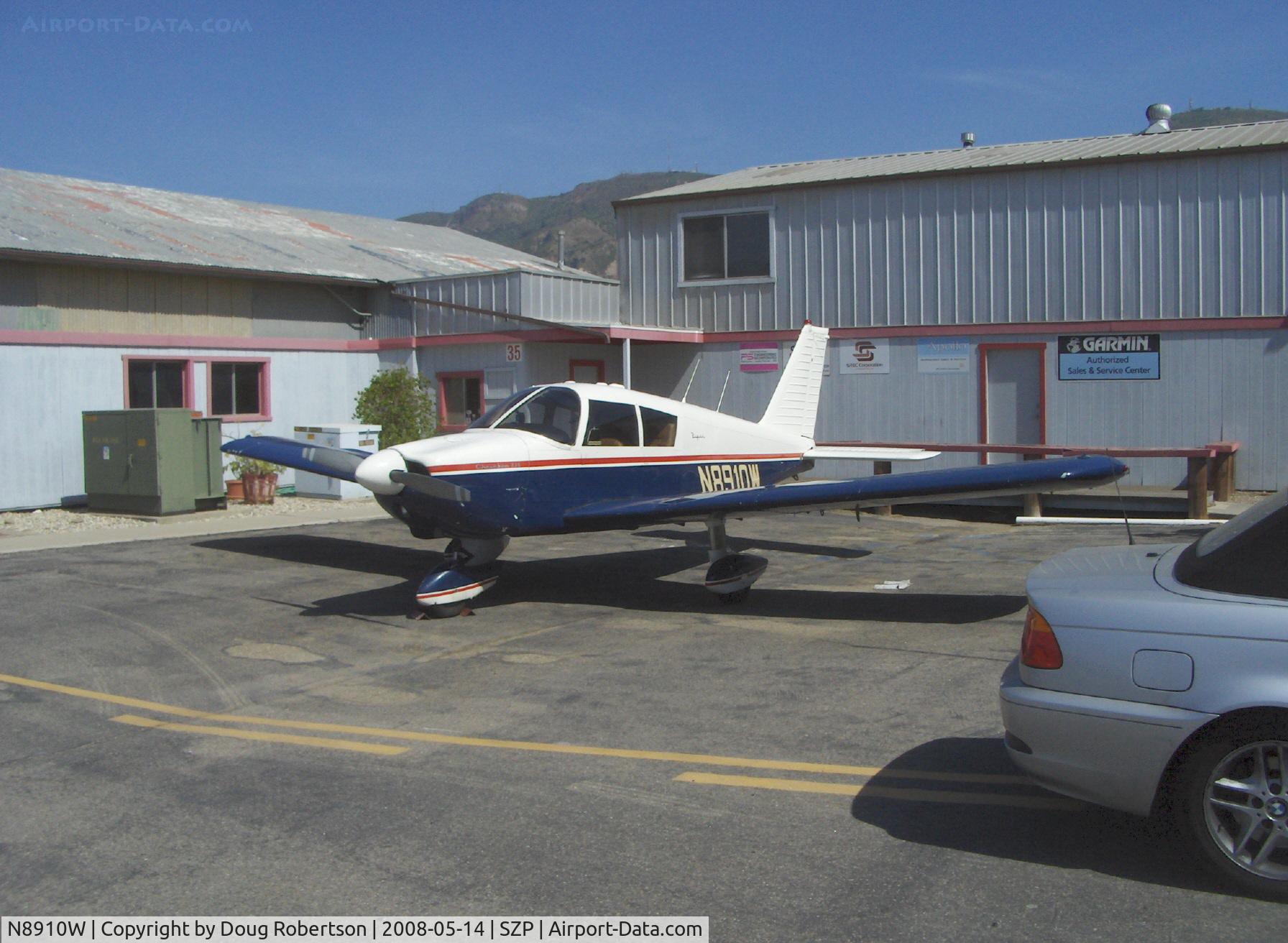 N8910W, 1964 Piper PA-28-235 Cherokee C/N 28-10478, 1964 Piper PA-28-235 CHEROKEE, Lycoming IO-540-B4B5 235 Hp
