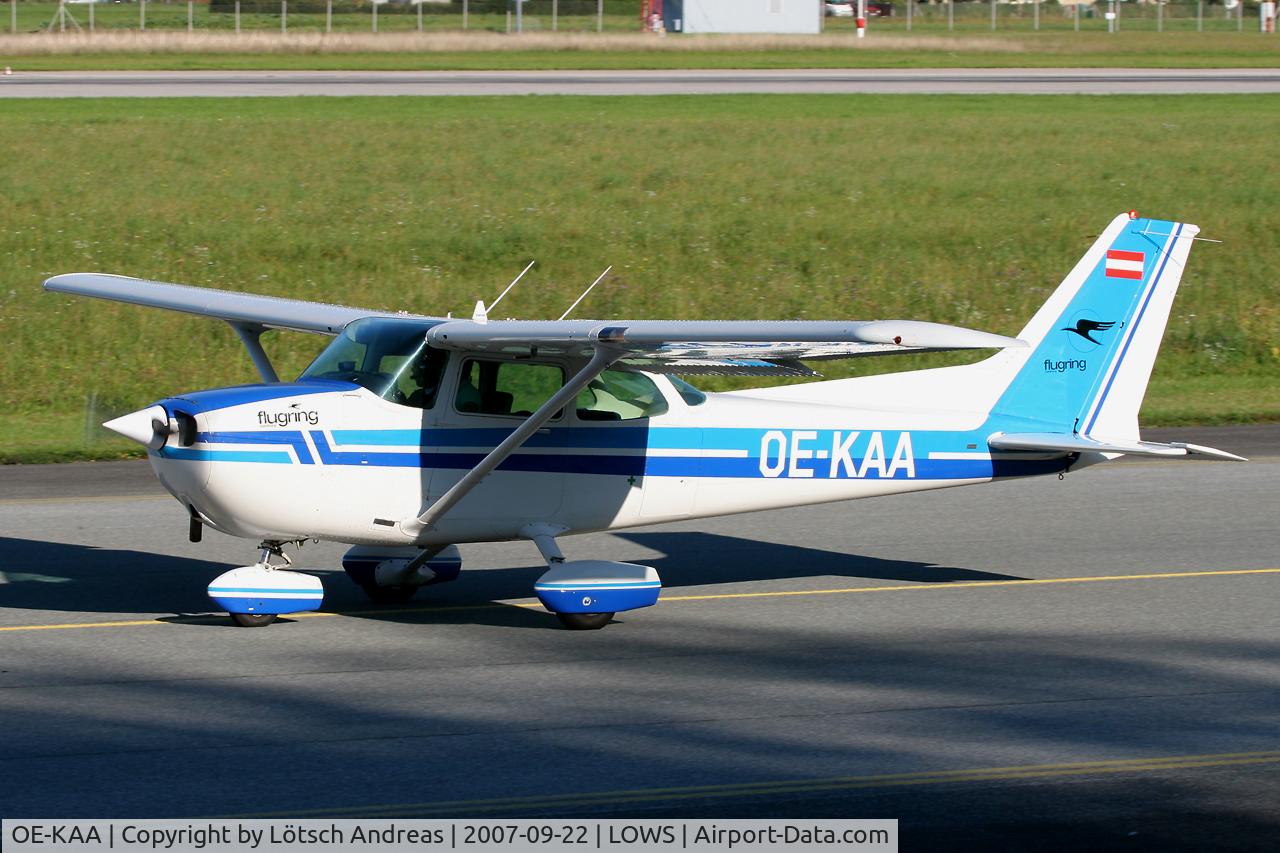 OE-KAA, Reims F172P C/N F17202145, used by Flugring Salzburg