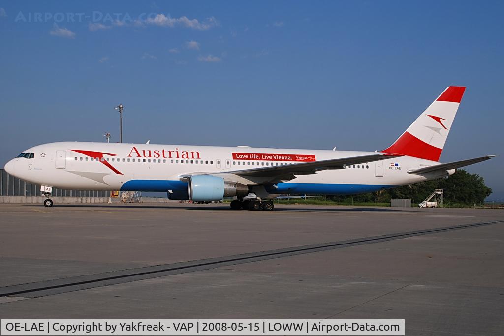 OE-LAE, 2000 Boeing 767-3Z9/ER C/N 30383, Austrian Airlines Boeing 767-300