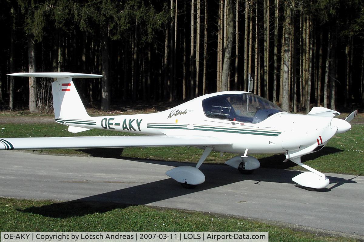 OE-AKY, Diamond DA-20A-1 Katana C/N 10059, used by Spotfliegerclub Austria