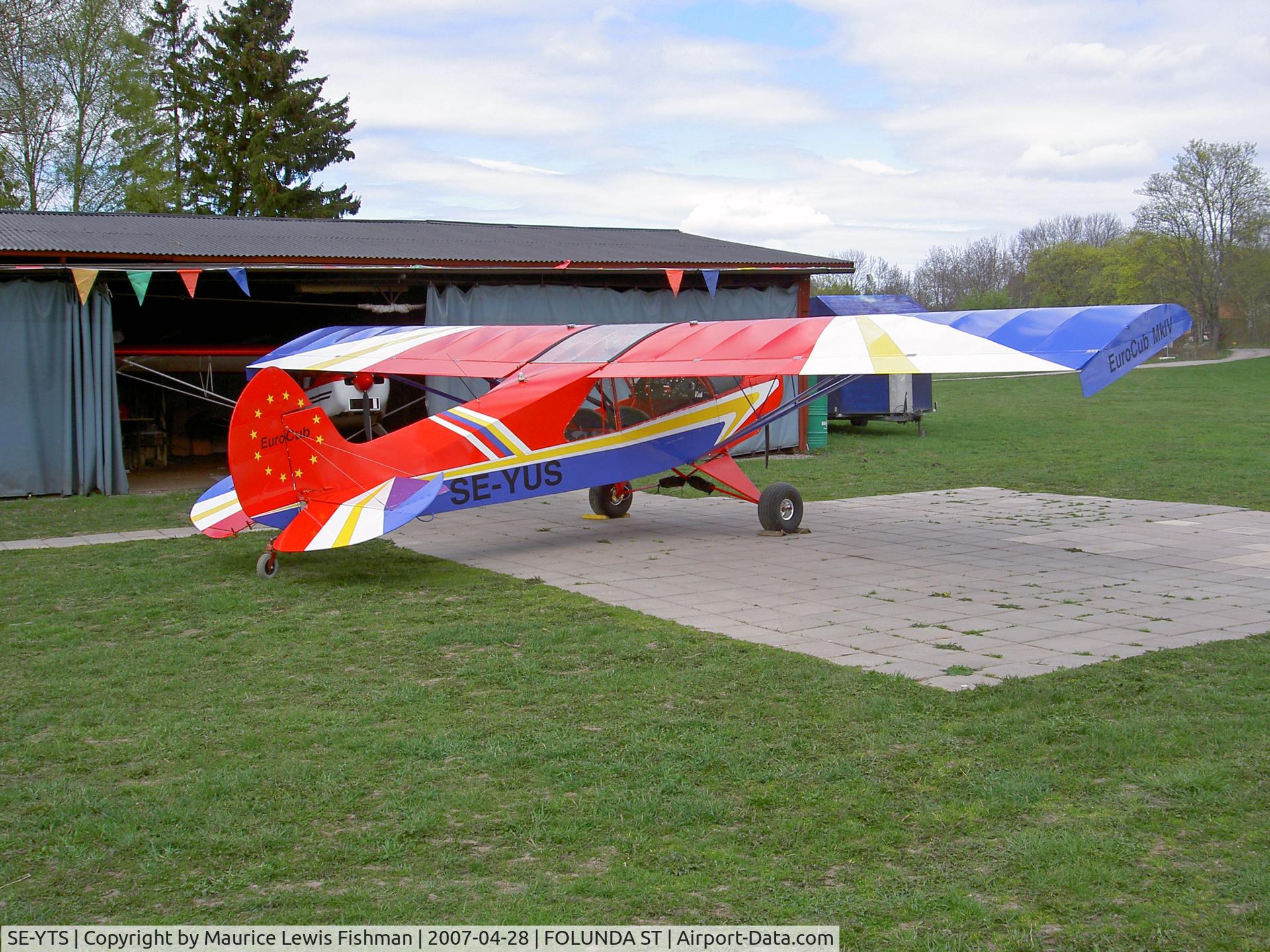 SE-YTS, 1997 Lamco Eurocub Mk IV C/N CAH-014, Ultra Light