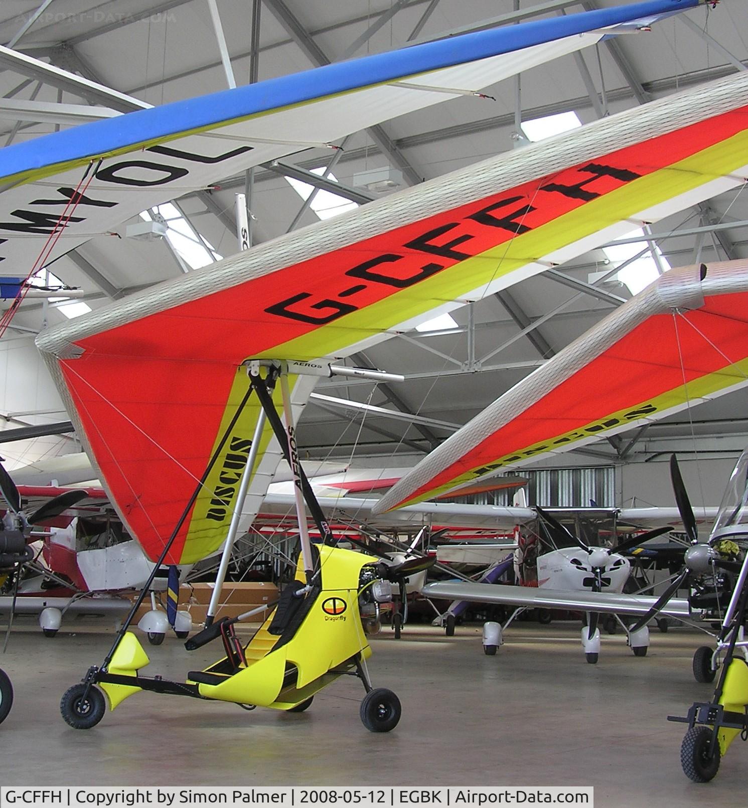 G-CFFH, 2008 Aeros Discus 15T Dragonfly C/N 00908/002, Aeros Discus Dragonfly