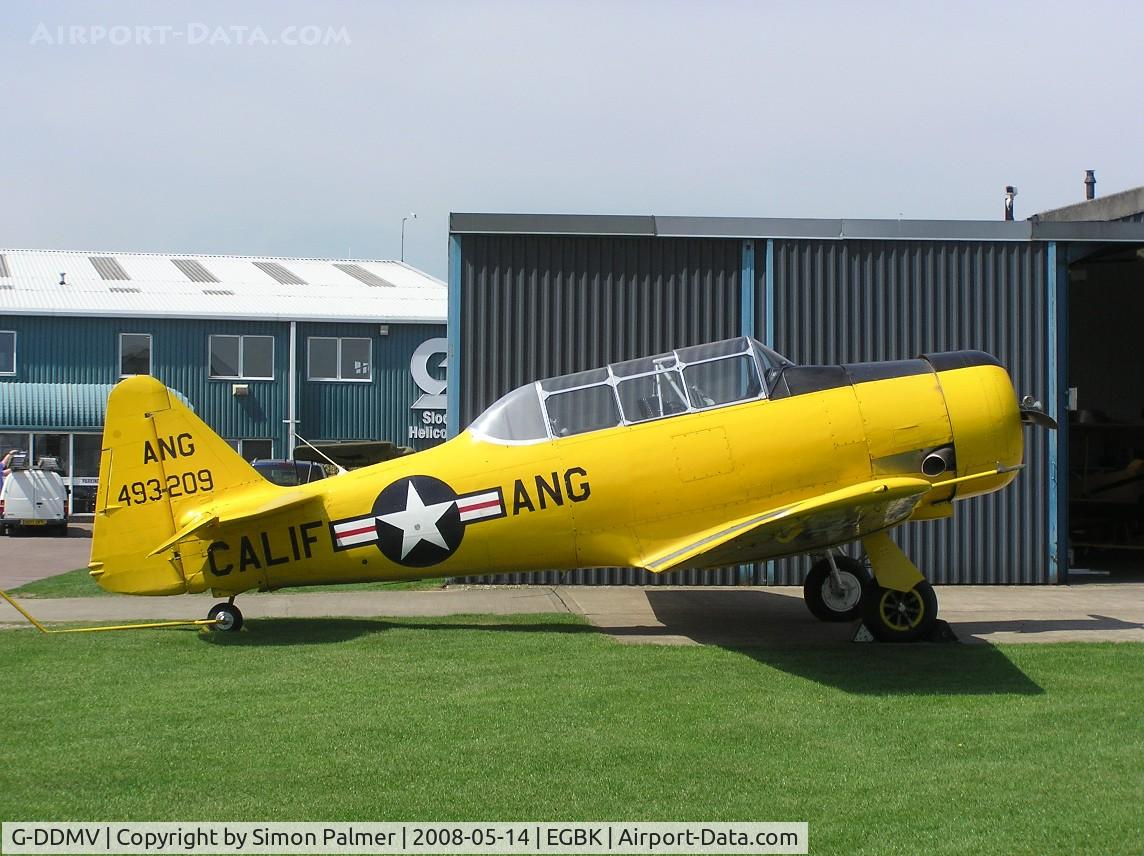 G-DDMV, 1952 North American T-6G Texan C/N 168-313, Harvard based at Sywell