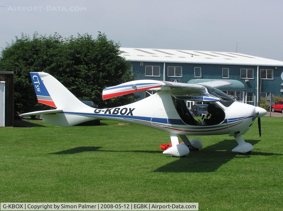 G-KBOX, 2008 Flight Design CTSW C/N 8365, Flight Design CTSW at Sywell