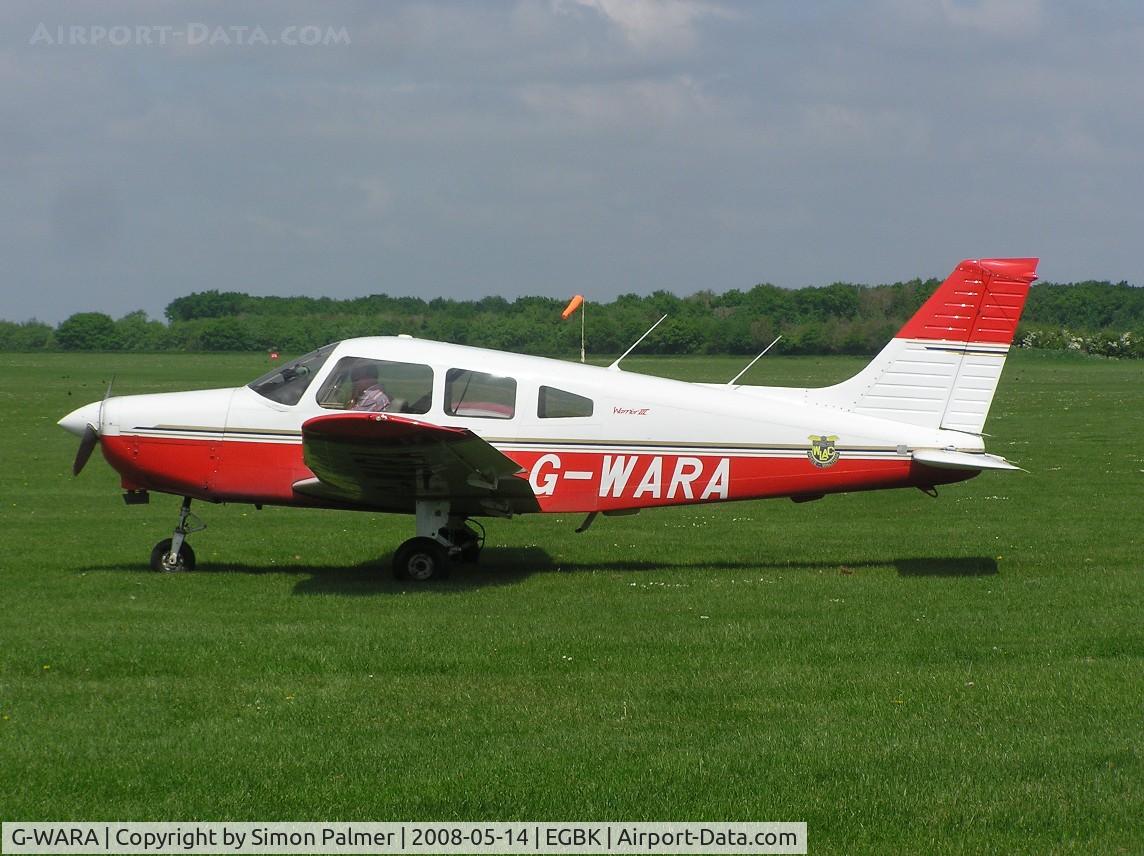 G-WARA, 1997 Piper PA-28-161 Cherokee Warrior II C/N 28-42021, PA-28 visiting Sywell