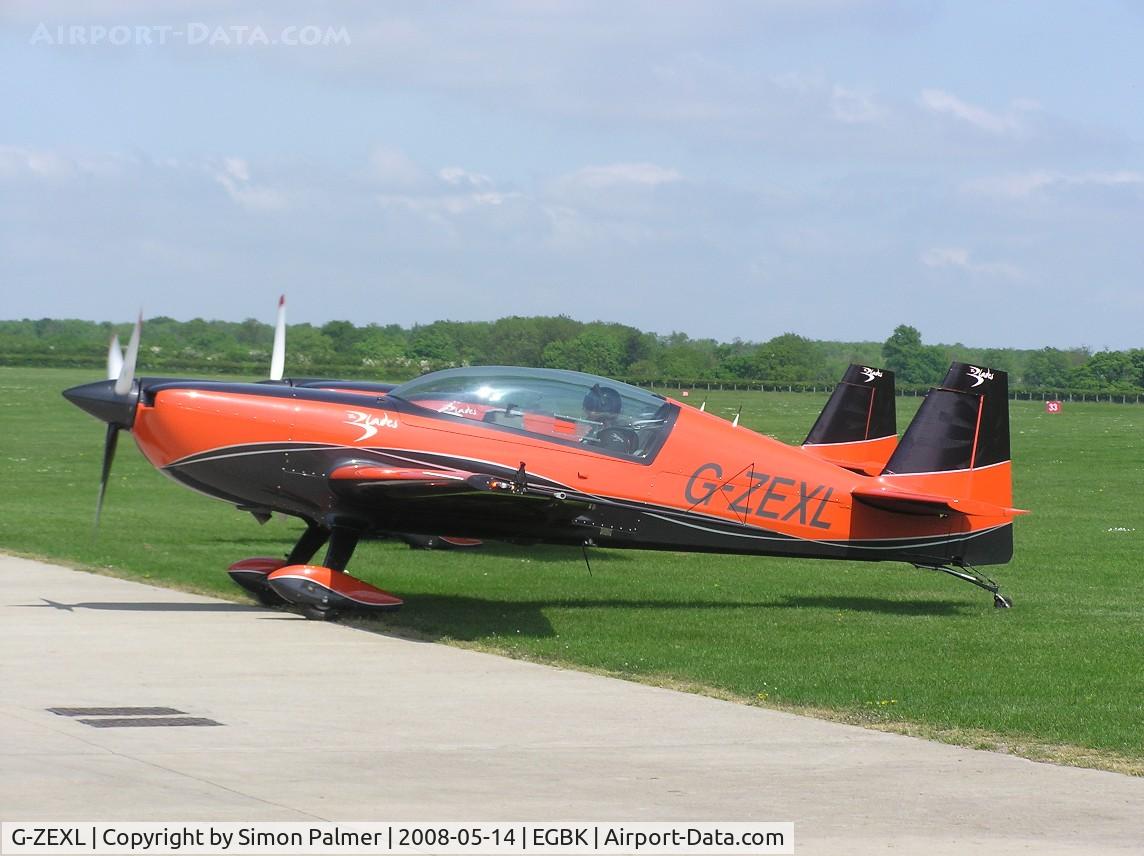 G-ZEXL, 2006 Extra EA-300L C/N 1225, Extra EA 300 of The Blades based at Sywell