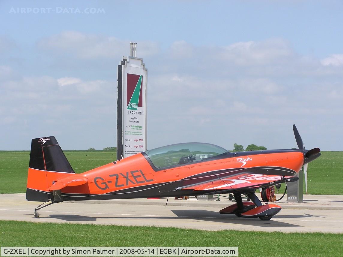G-ZXEL, 2006 Extra EA-300L C/N 1224, Extra EA 300 of The Blades based at Sywell