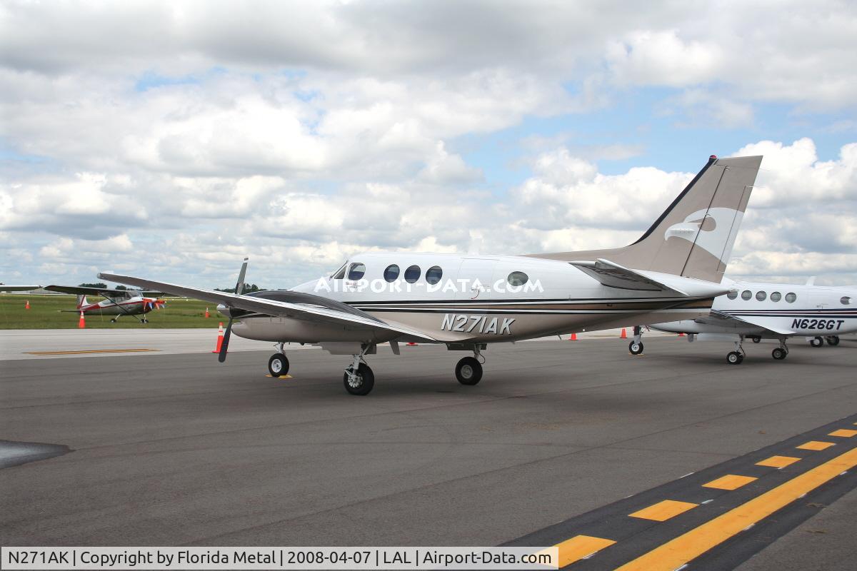 N271AK, 2007 Hawker Beechcraft C90GTI King Air C/N LJ-1856, Beech C90